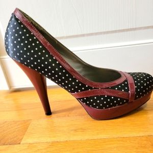 Madden Girl Alexa polka dot pump